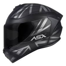 Capacete Asx Moto Uk Preto InglaterrA